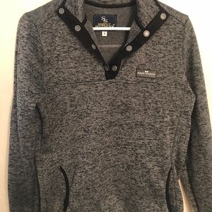 Simply Southern dark heather gray sweater